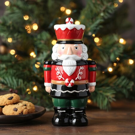 Pojemnik Grandcrackeris z motywem dziadka do orzechów