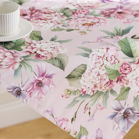 Serweta z nadrukiem Tensianis 80x80 cm z motywem kwiatowym