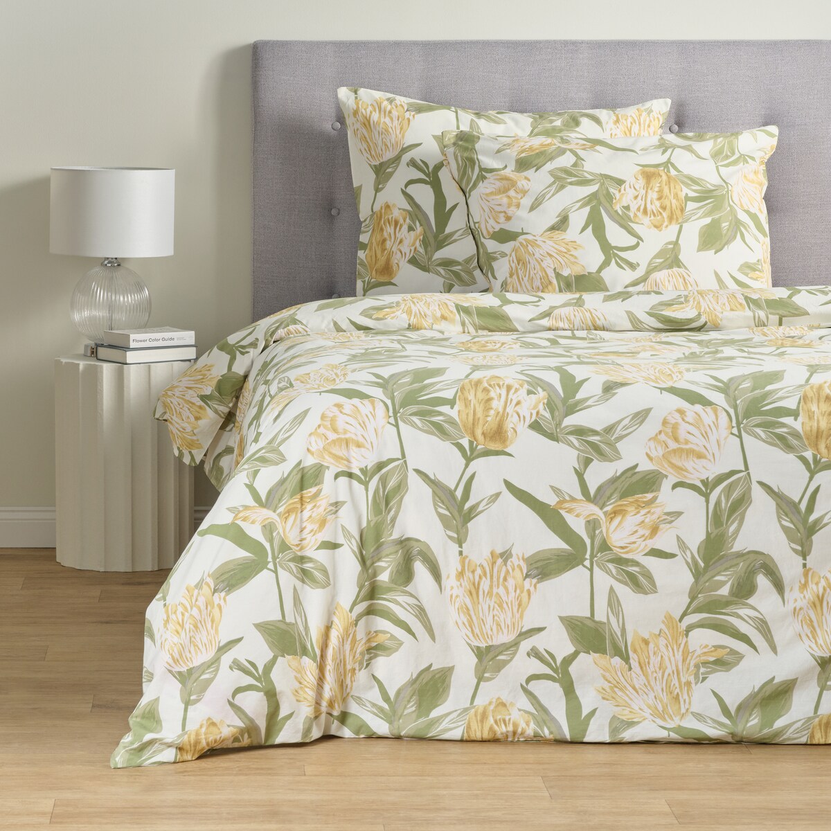 Pościel Bawełniana Bibi 160x200 cm z motywem kwiatowym