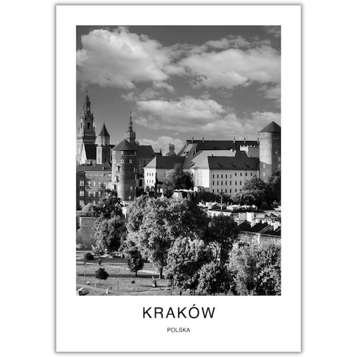 plakat kraków 4 21x30