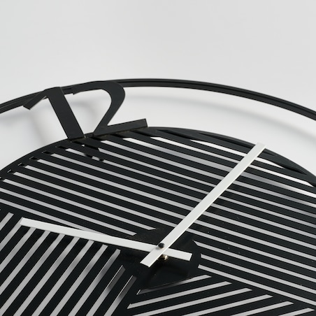 industrialny zegar ścienny teco ø 60 cm