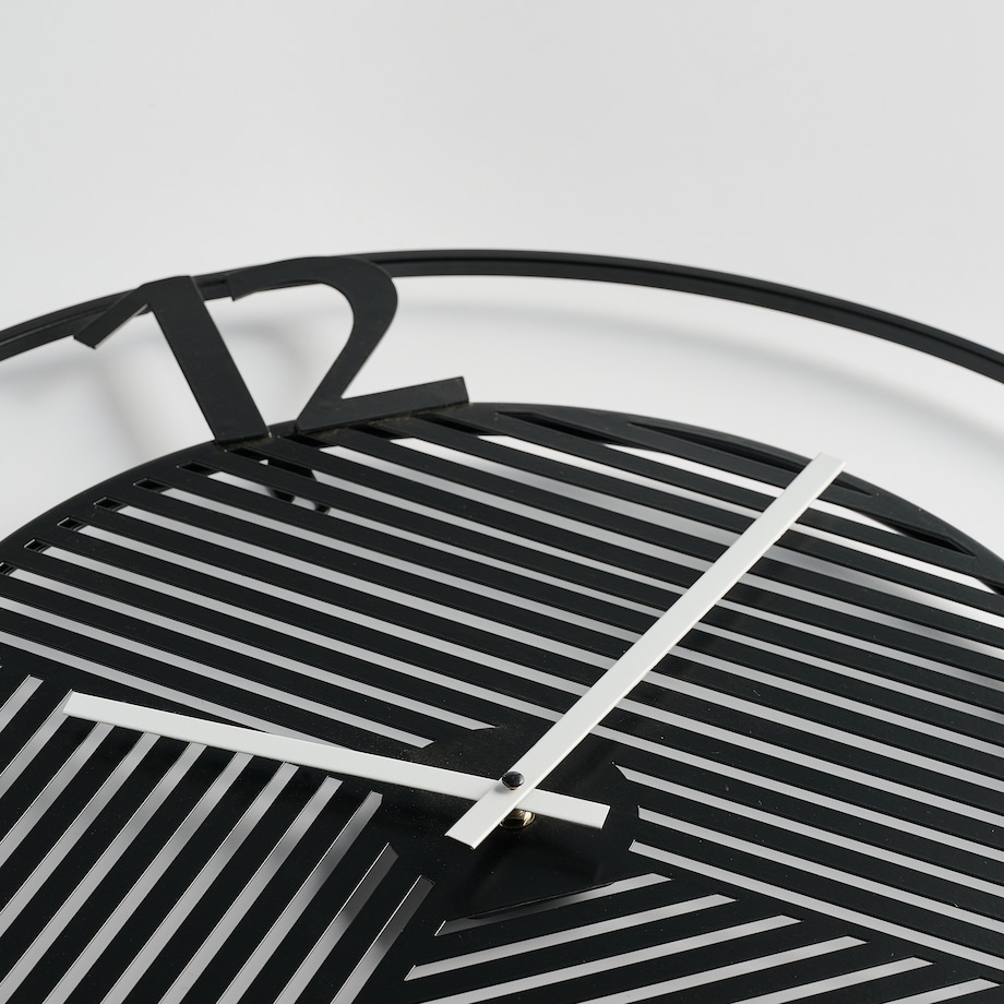 industrialny zegar ścienny teco ø 60 cm