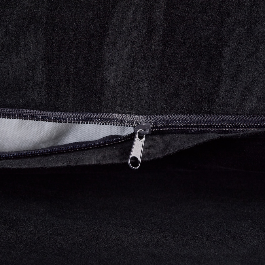 Pościel Welwetowa Zebo 160x200 cm z motywem geometrycznym