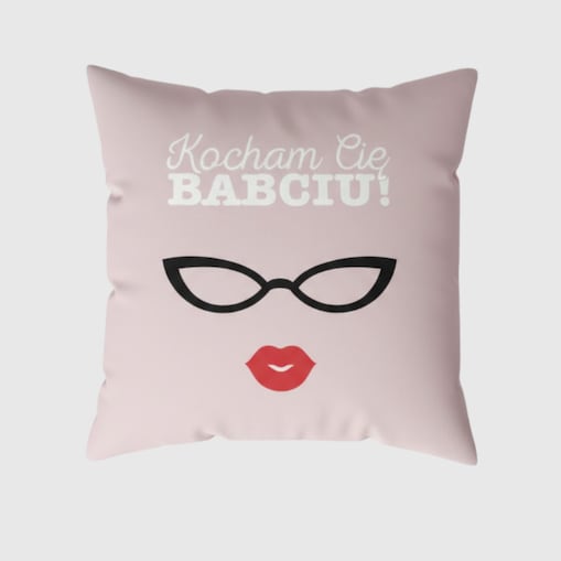 Poszewka Welwetowa Grandparents Day 40x40 cm