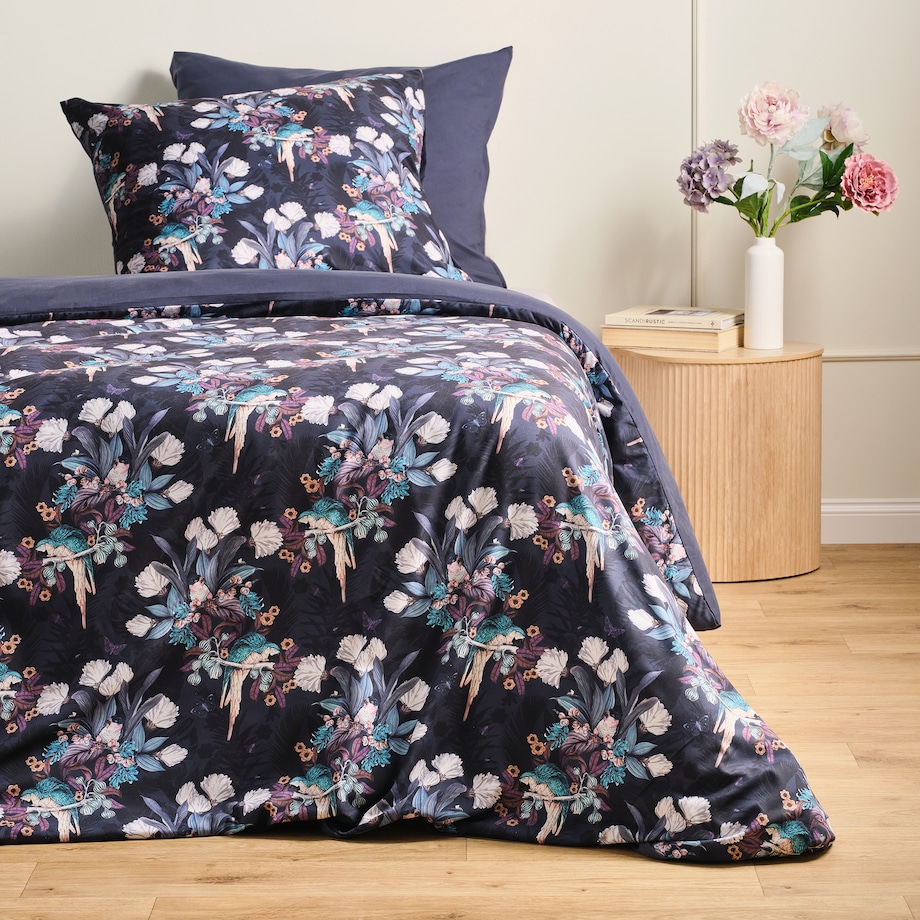 Pościel Z Mikrofibry Aeidon 200x220 cm z motywem tropikalnym