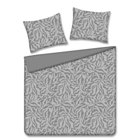 Pościel Bawełniana Kamea 160x200 cm z motywem liściastym