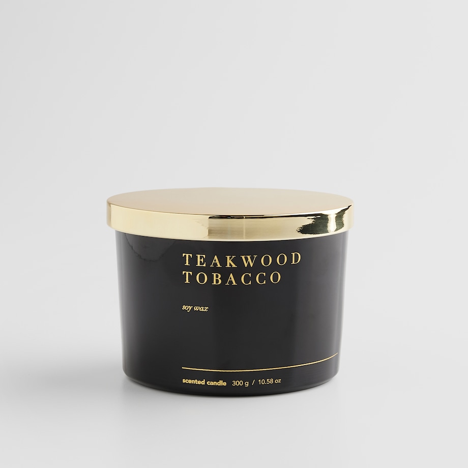 Świeca Zapachowa Zephyro z motywem napisów