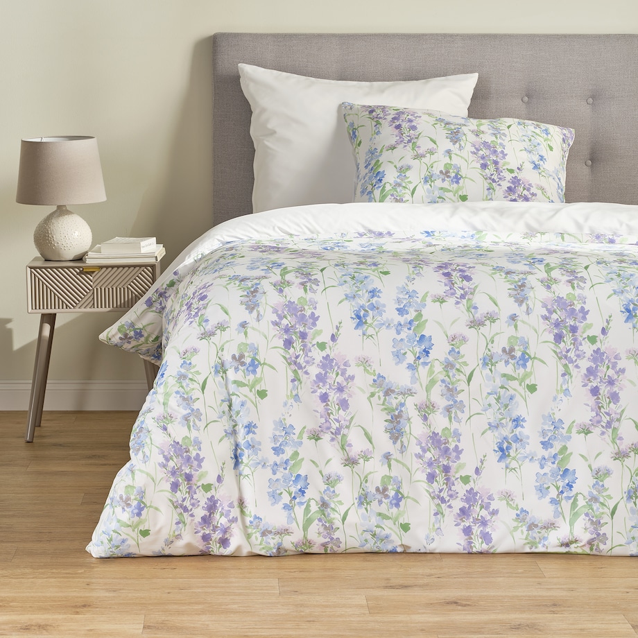 Pościel Z Mikrofibry Winelo 160x200 cm z motywem kwiatowym