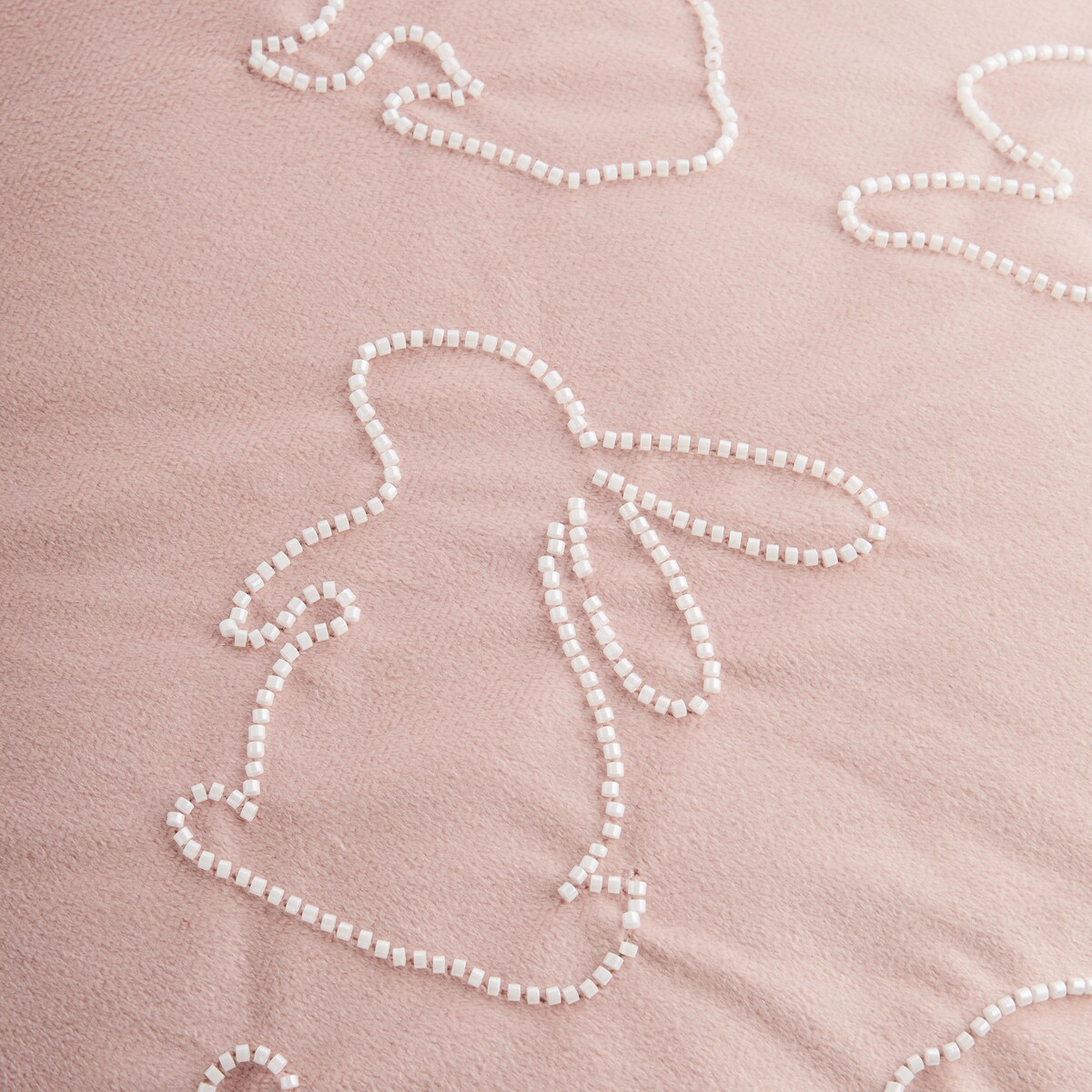 Poszewka Haftowana Hopillow 45x45 cm z motywem królika