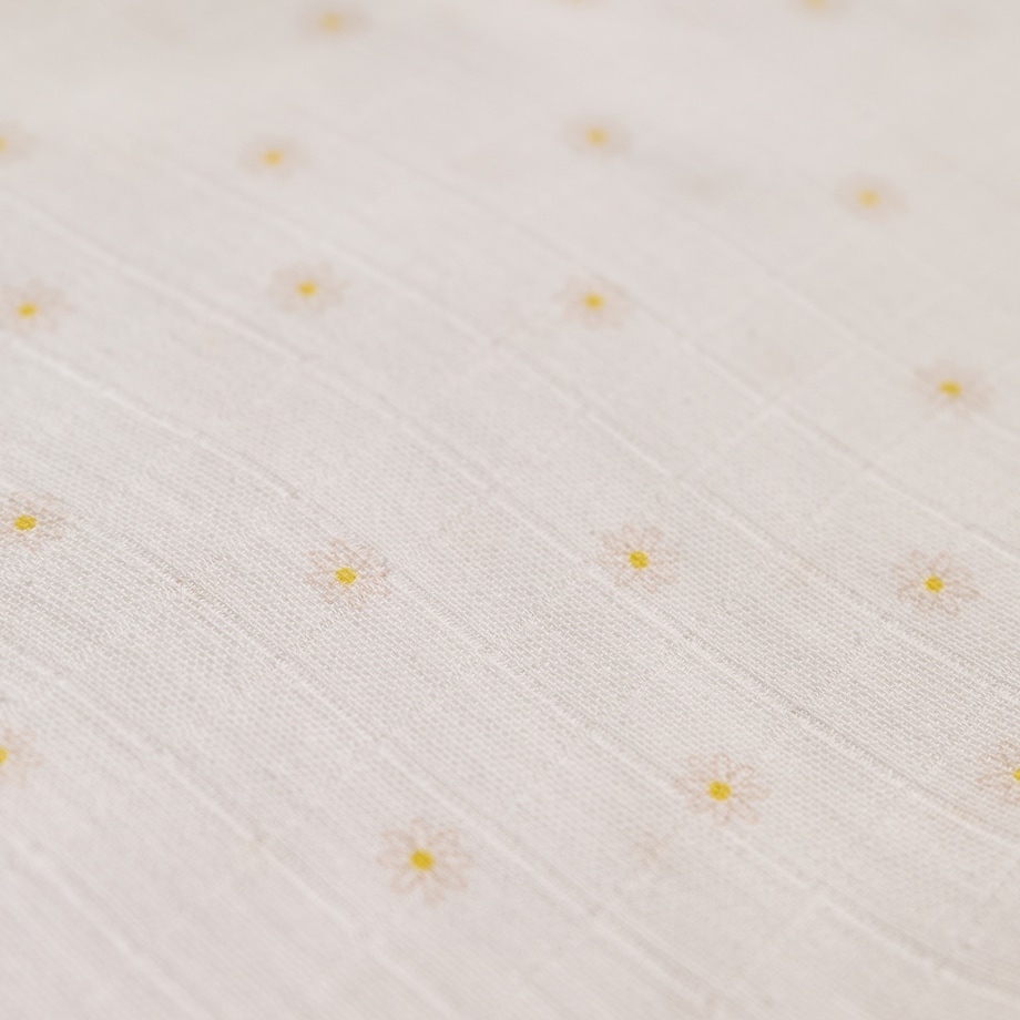 Pościel Muślinowa Astero 100x135 cm z motywem kwiatowym