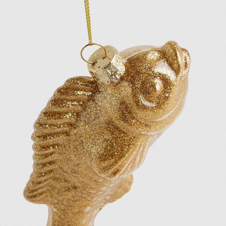 Bombka szklana Karp z motywem zwierzęcym