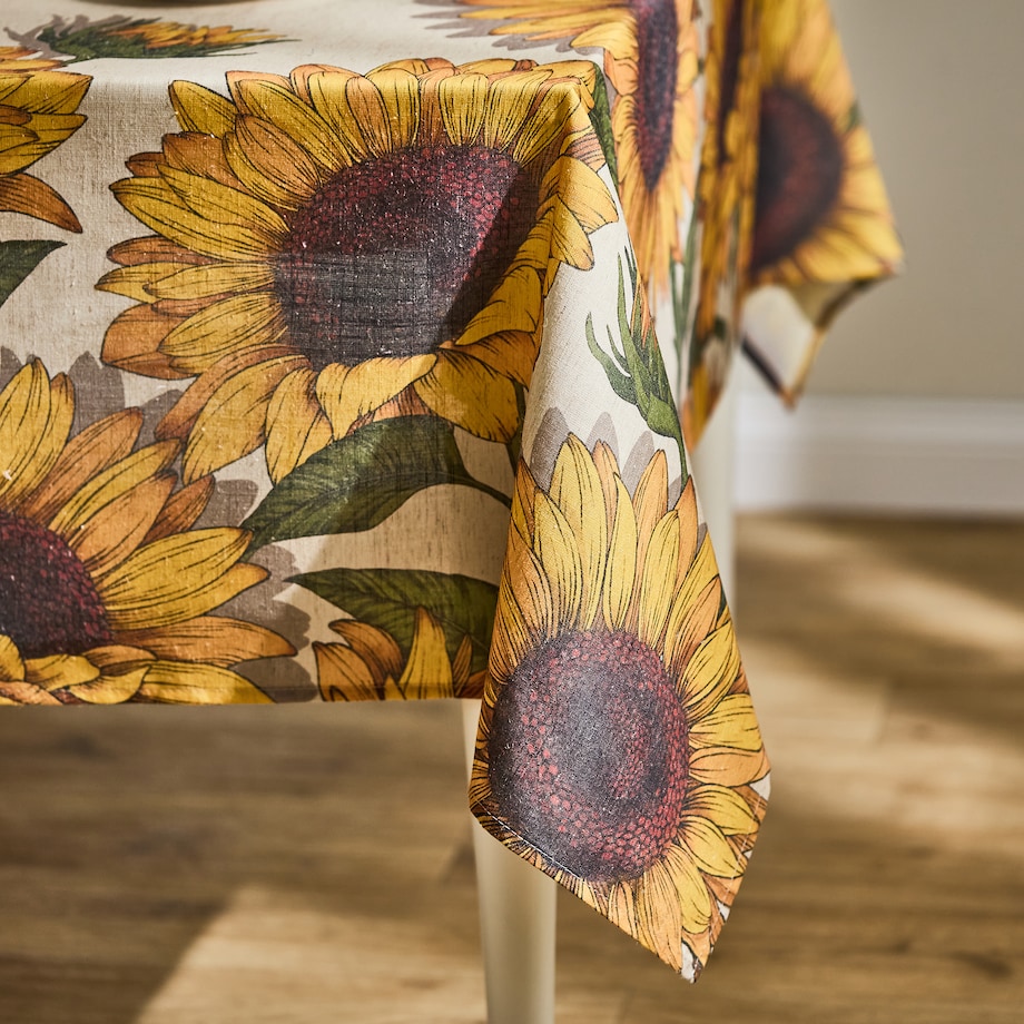 Obrus z nadrukiem Sunflorio 150x220 cm