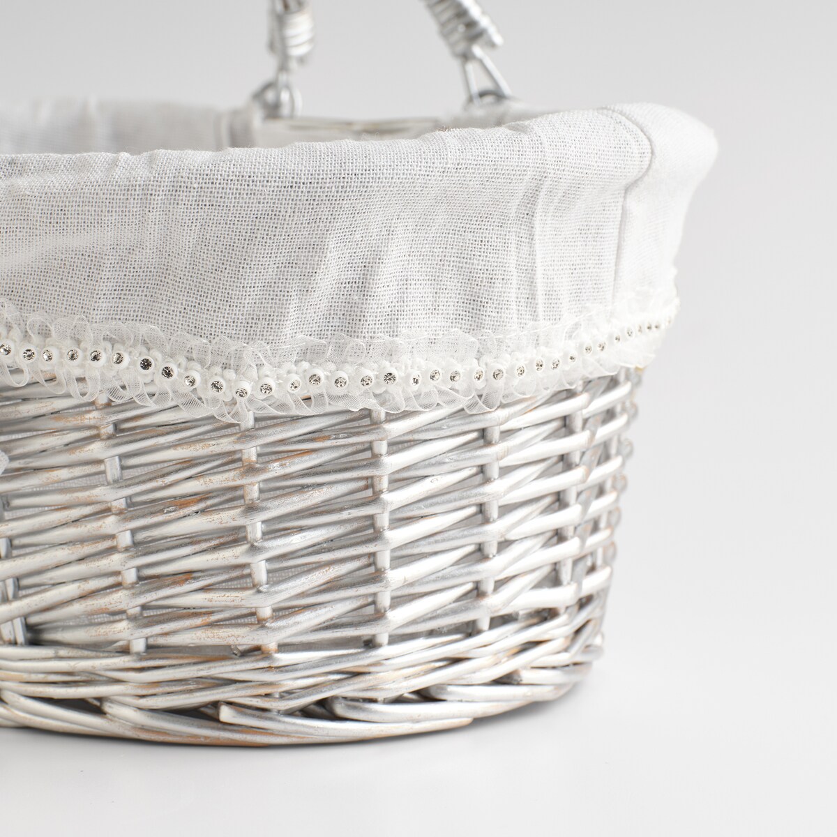 Koszyk z rączką Perla 23.5x31 cm