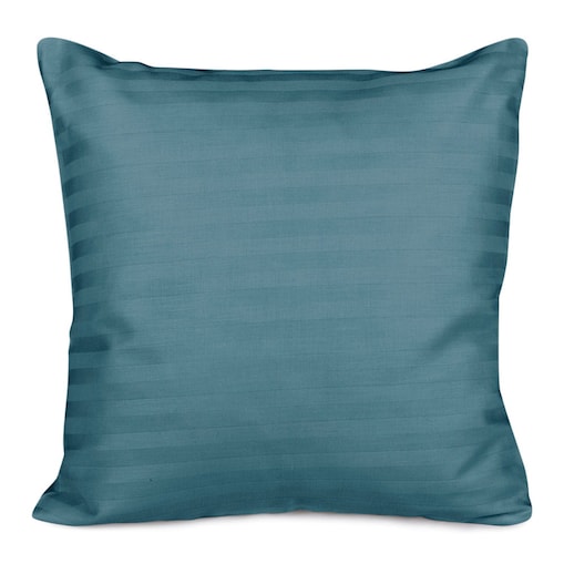Poszewka satyna bawełniana 40x40 Cizgili kolor turkusowy