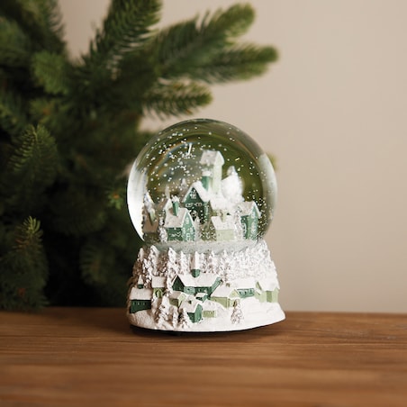 Kula Śnieżna Z Pozytywką Christmas village small z motywem domku