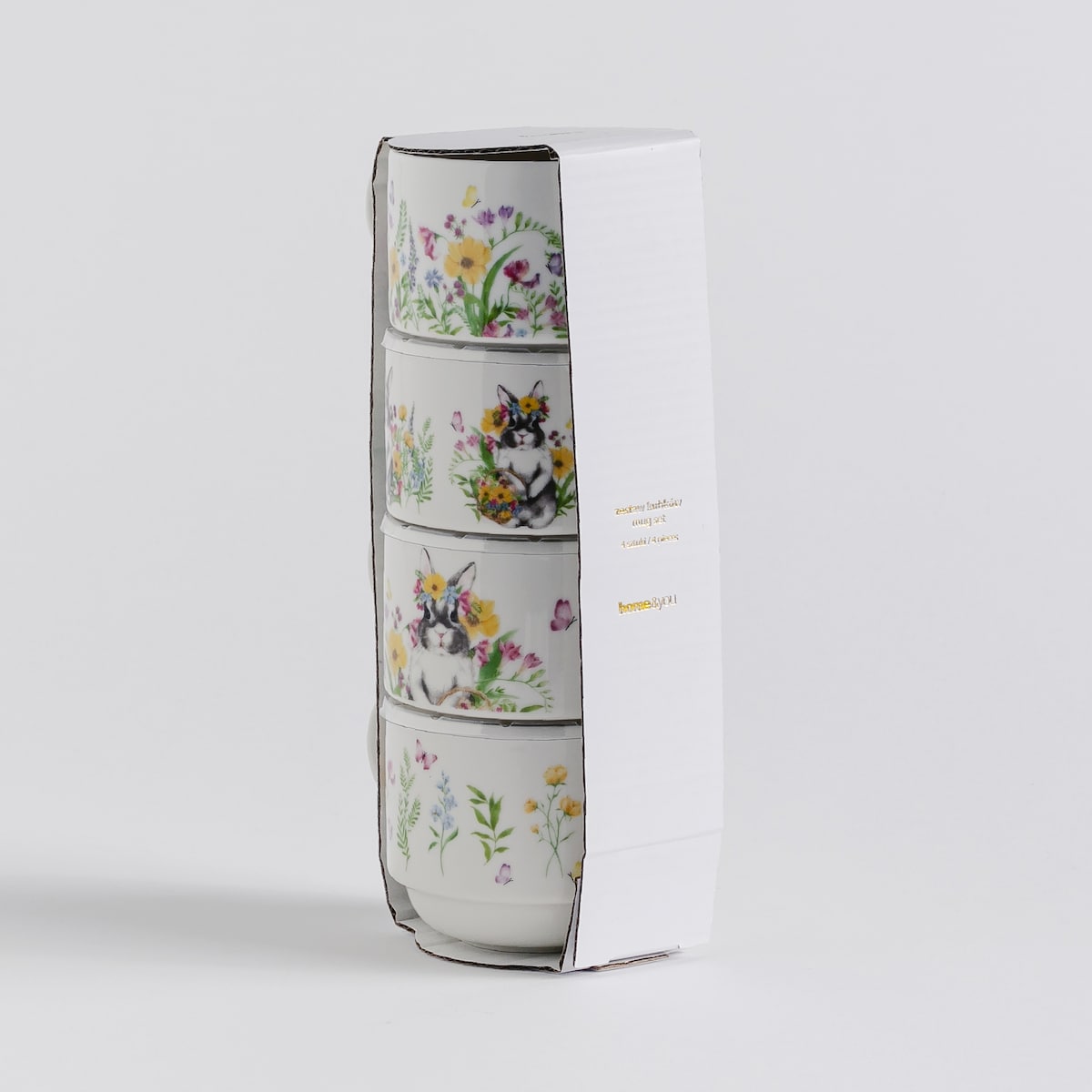 Komplet Kubków Flowerful