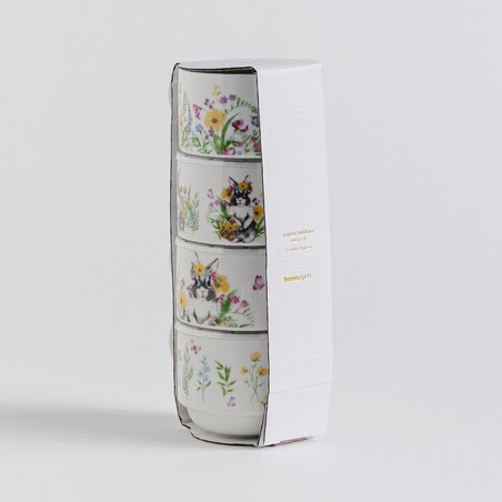 Komplet Kubków Flowerful