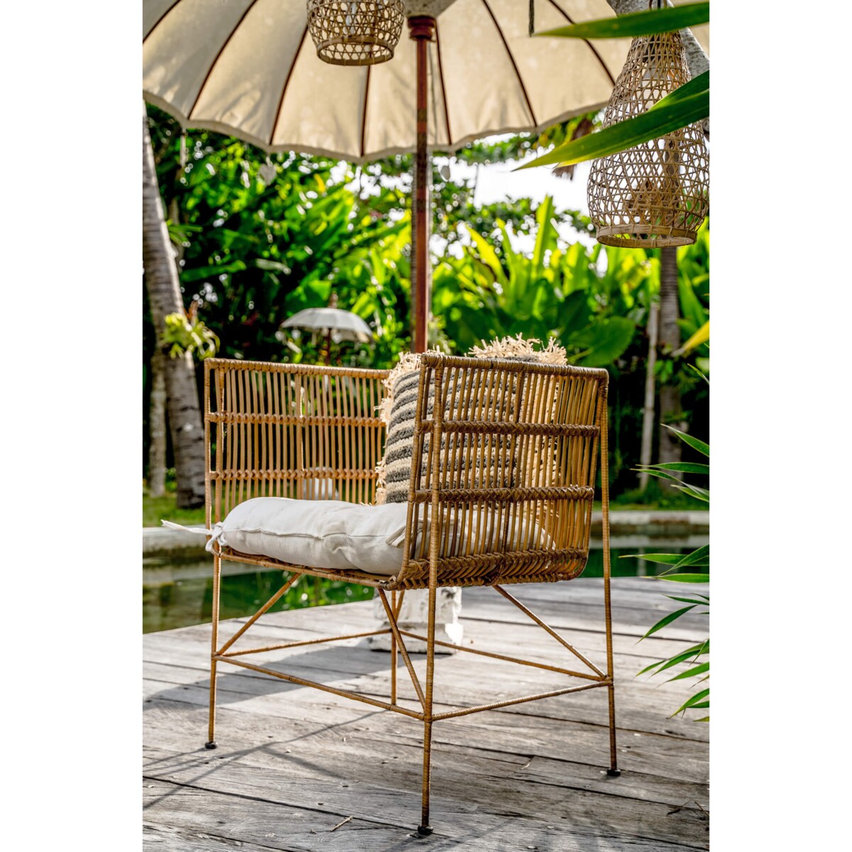 FOTEL RATTANOWY FITO