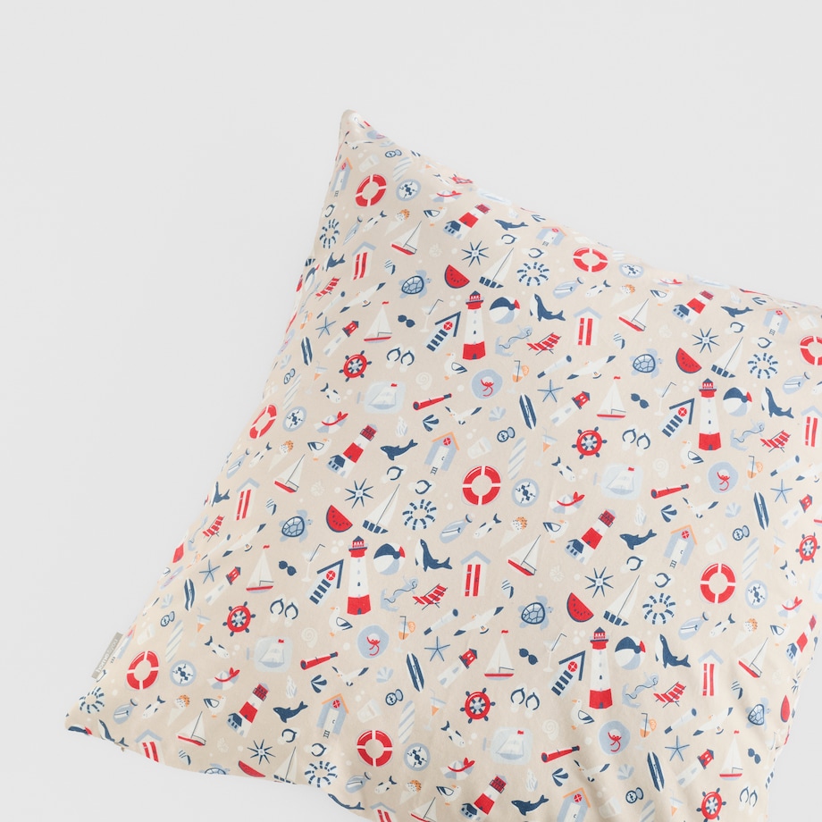 Poszewka z nadrukiem Pelora 45x45 cm