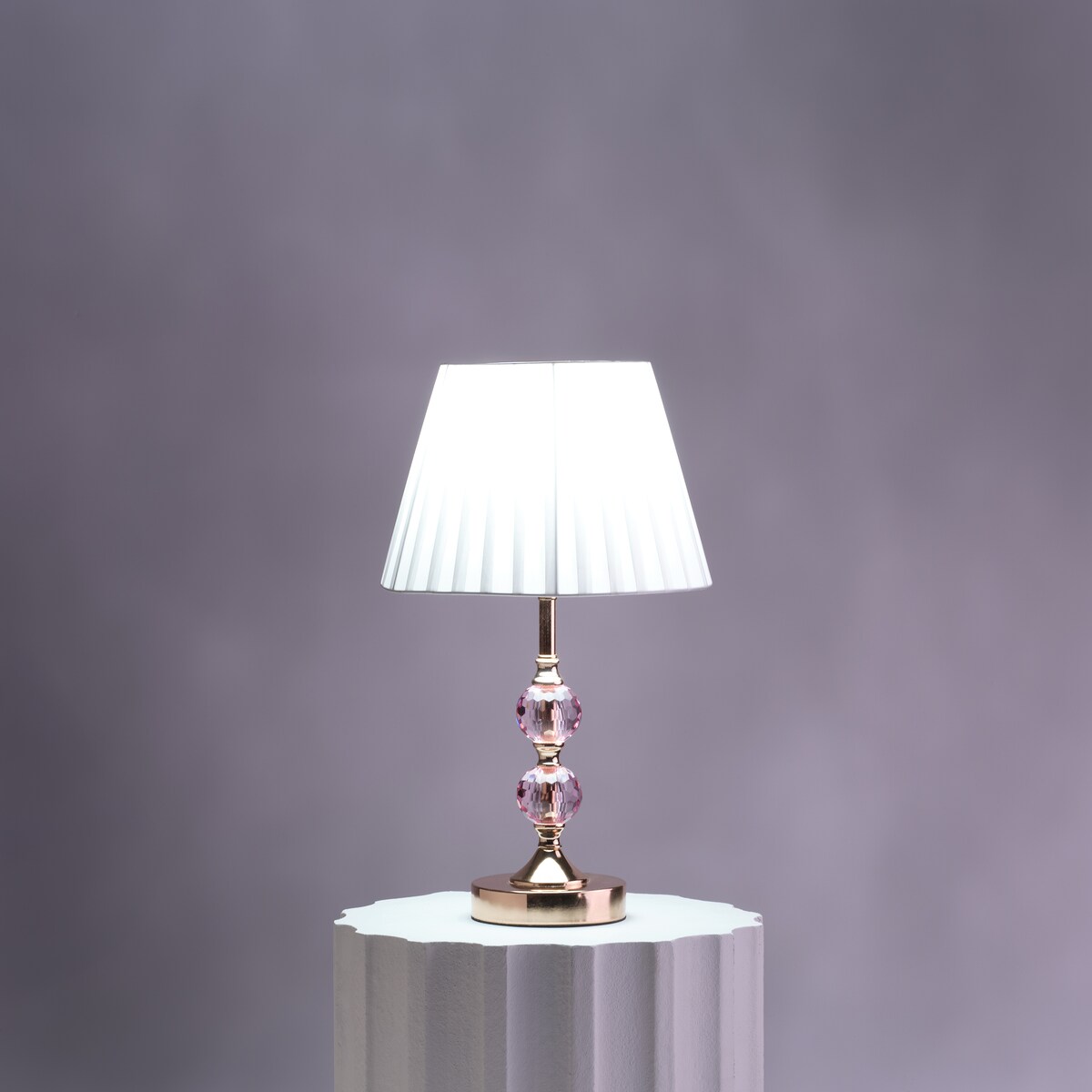 Lampa Stołowa Kristicks z motywem geometrycznym