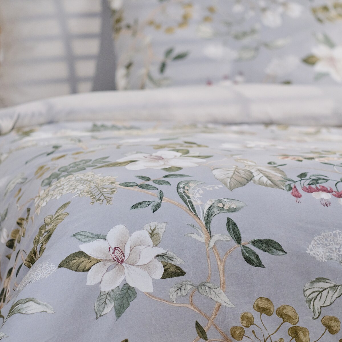 Pościel z bawełny satynowej Rebeccas 200x220 cm z motywem kwiatowym