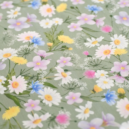 Obrus z nadrukiem Melow 150x220 cm z motywem kwiatowym