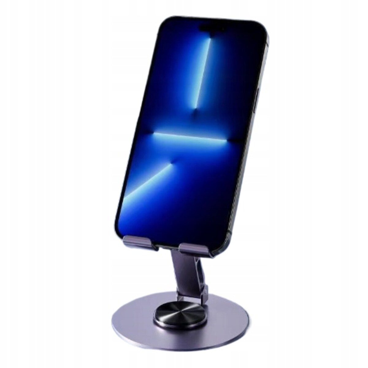 Statyw stojak na telefon podstawka MOCNY stalowy uchwyt MOCNY + ETUI