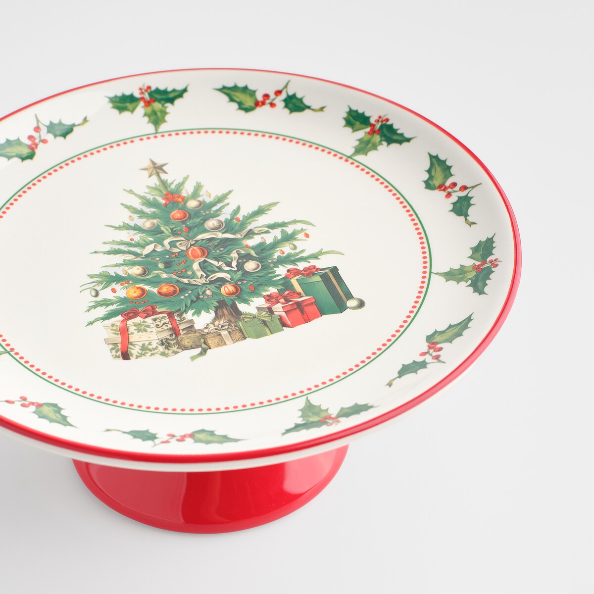 Patera Na Nóżce Villago z motywem choinki