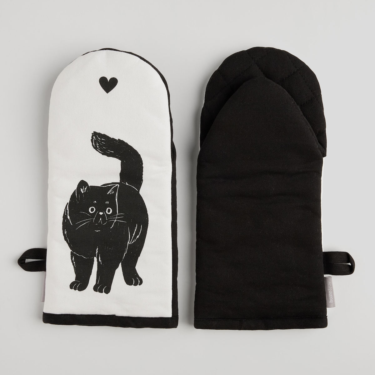 Komplet Rękawic Kuchennych Kitki 14x30 cm z motywem zwierzęcym