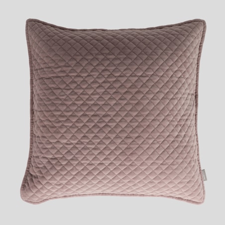 Poszewka Welwetowa Plums 45x45 cm z motywem geometrycznym