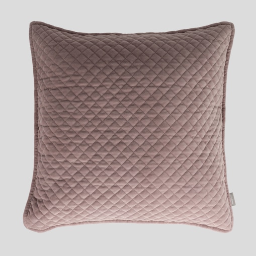 Poszewka Welwetowa Plums 45x45 cm z motywem geometrycznym