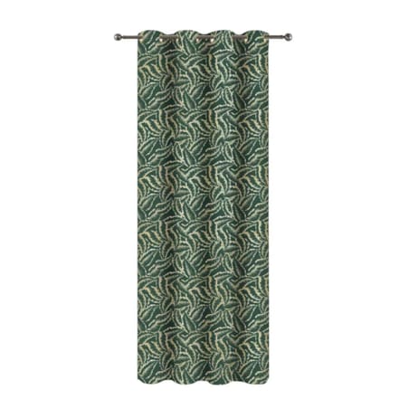 Zasłona Welwetowa Foglare 140x250 cm z motywem liściastym