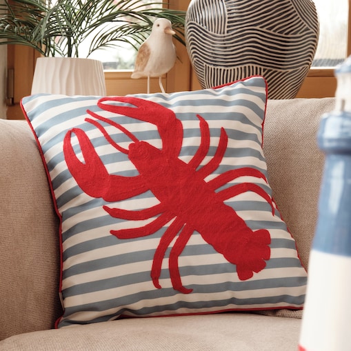 Poszewka Haftowana Lobstique 45x45 cm