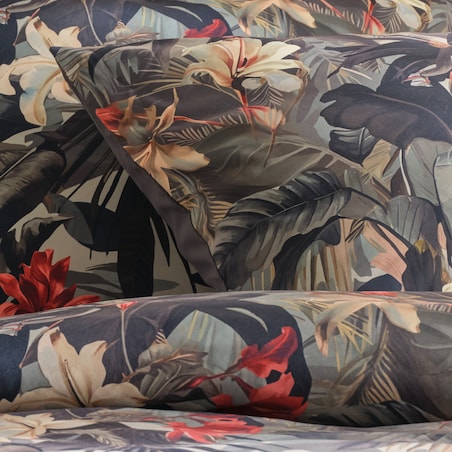 Pościel Z Mikrofibry Manuca 160x200 cm z motywem tropikalnym