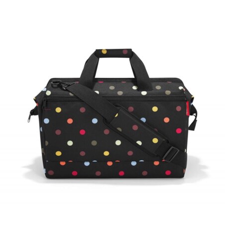 Torba allrounder L pocket dots - poliester, 32 l