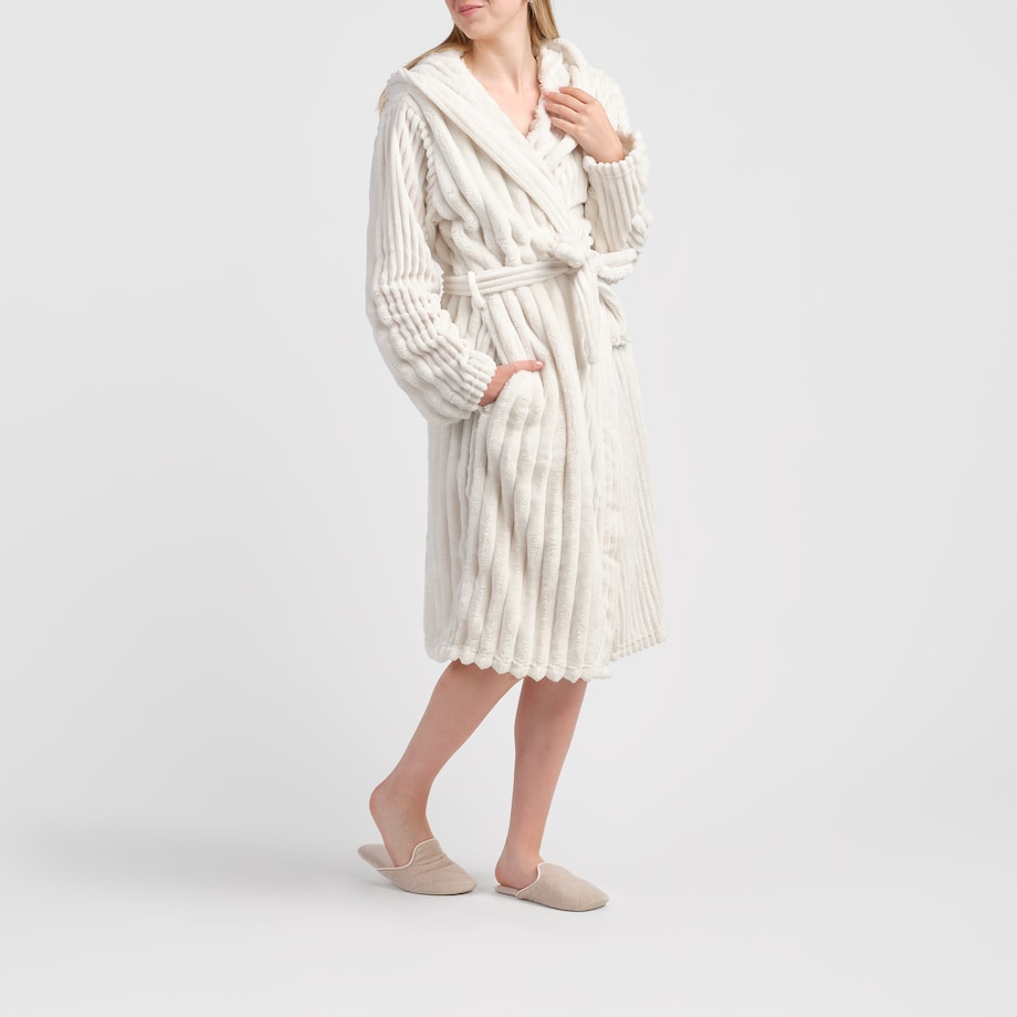 Szlafrok Divite z motywem geometrycznym