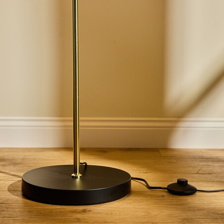 elegancka lampa podłogowa typu "grzybek" foy