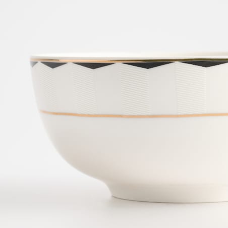 Miska Olea z motywem geometrycznym