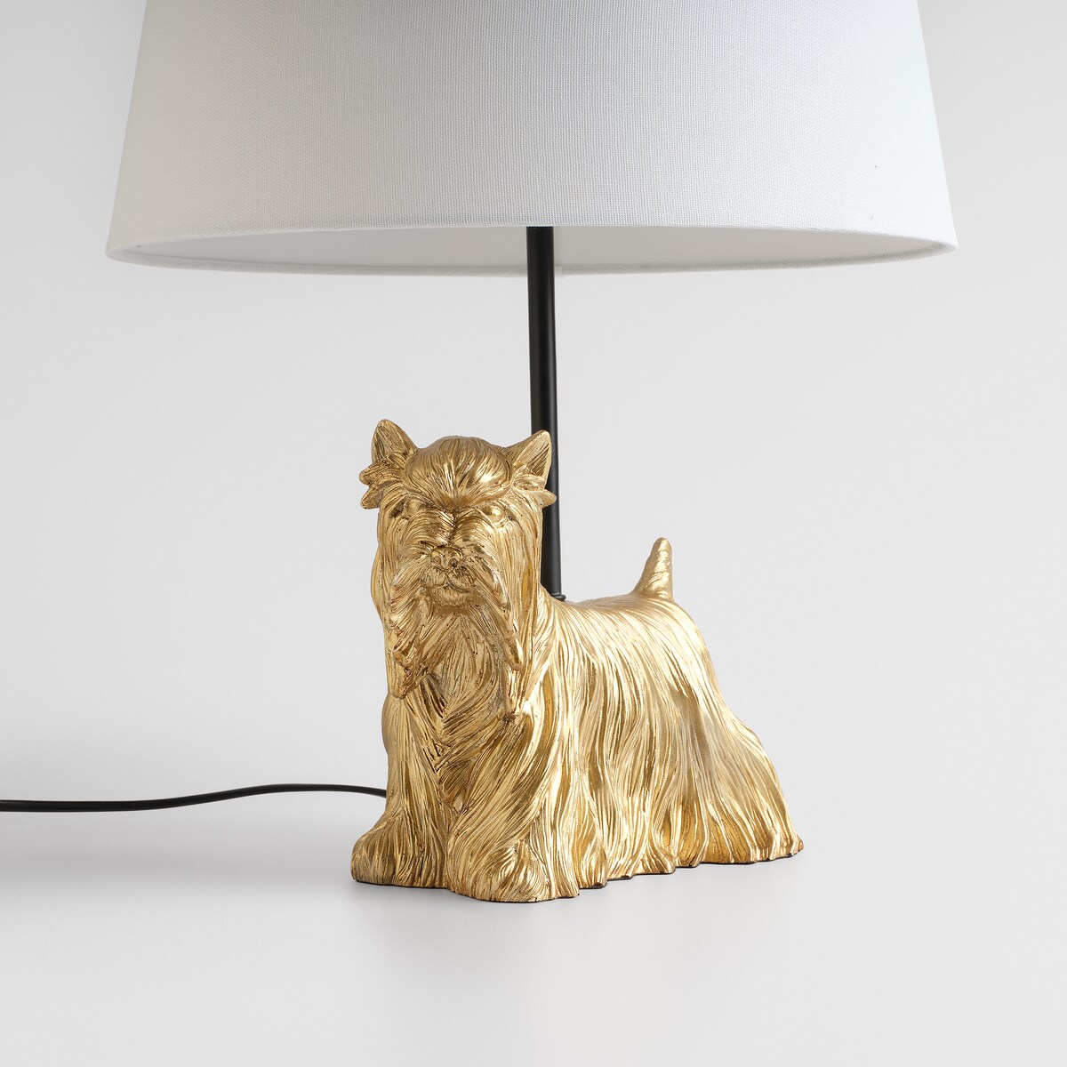 Lampa Stołowa Terrier z motywem zwierzęcym