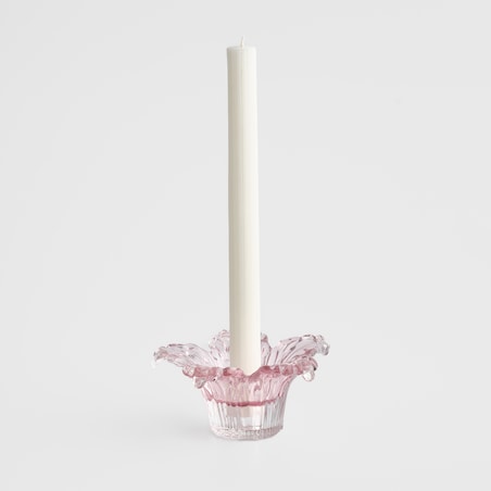 Świecznik Springer z motywem kwiatowym