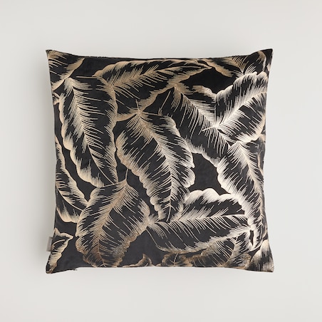 Poszewka z nadrukiem Foglare 45x45 cm z motywem liściastym