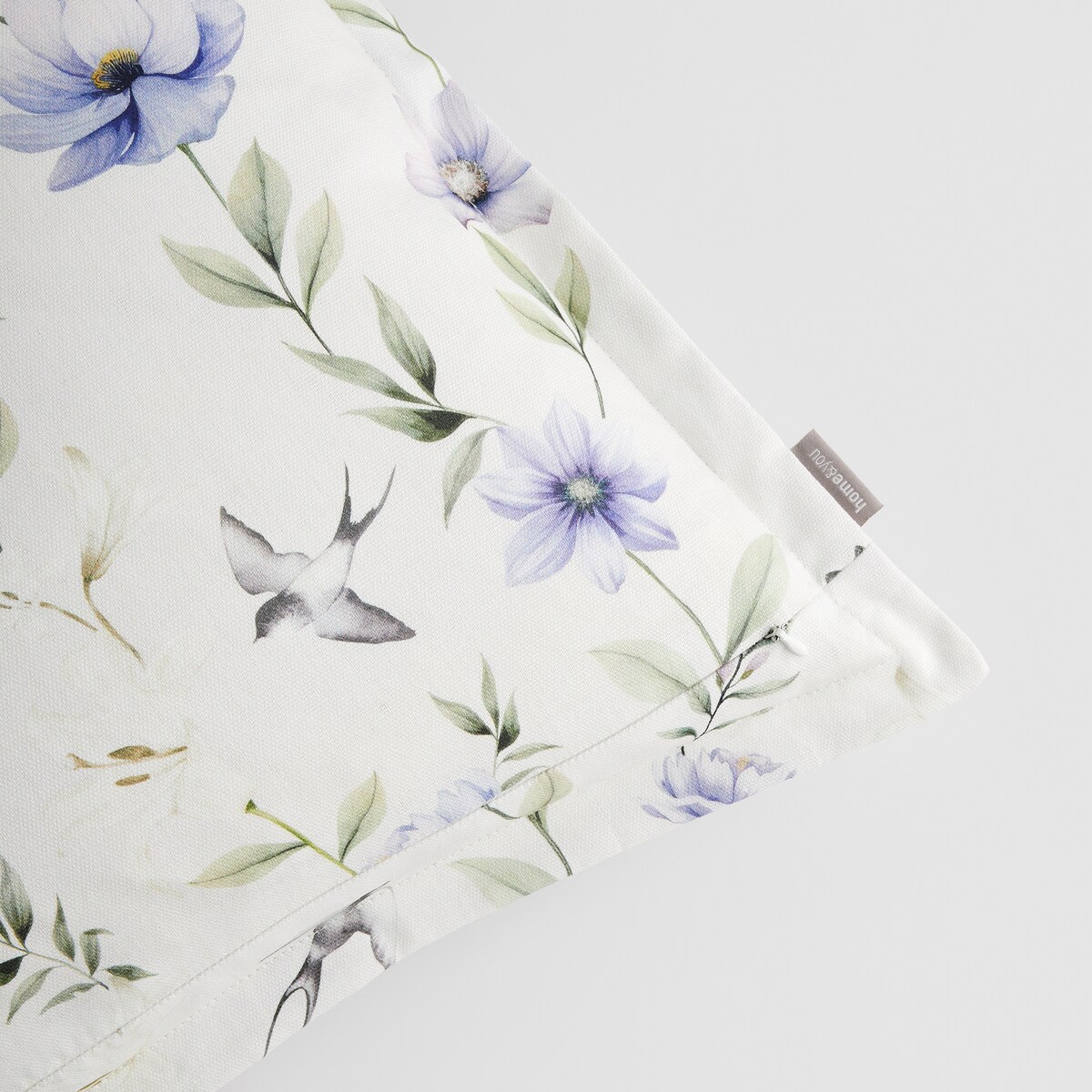 Poszewka z nadrukiem Serafino 45x45 cm z motywem kwiatowym