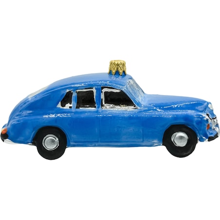 Bombka choinkowa: Klasyczne Auto w błękicie