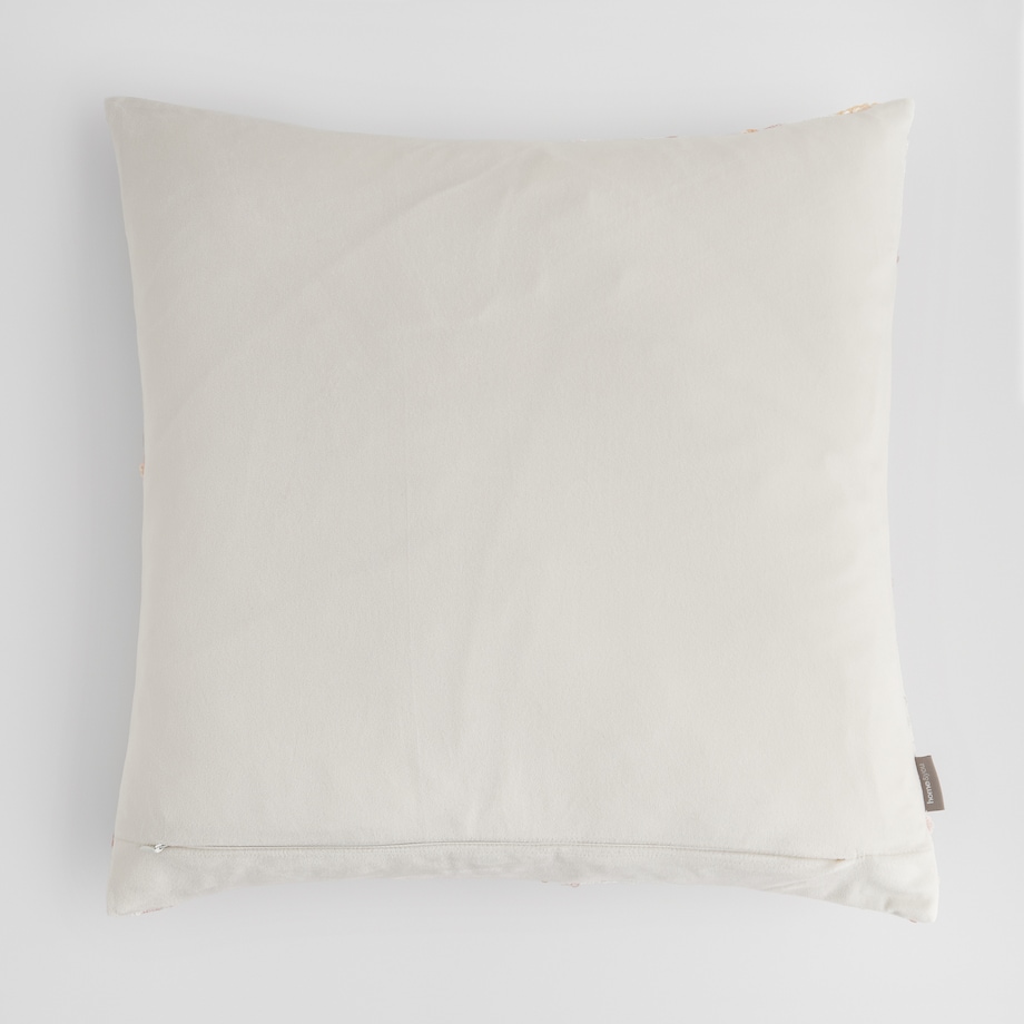 Poszewka Haftowana Shawbury 45x45 cm z motywem kwiatowym