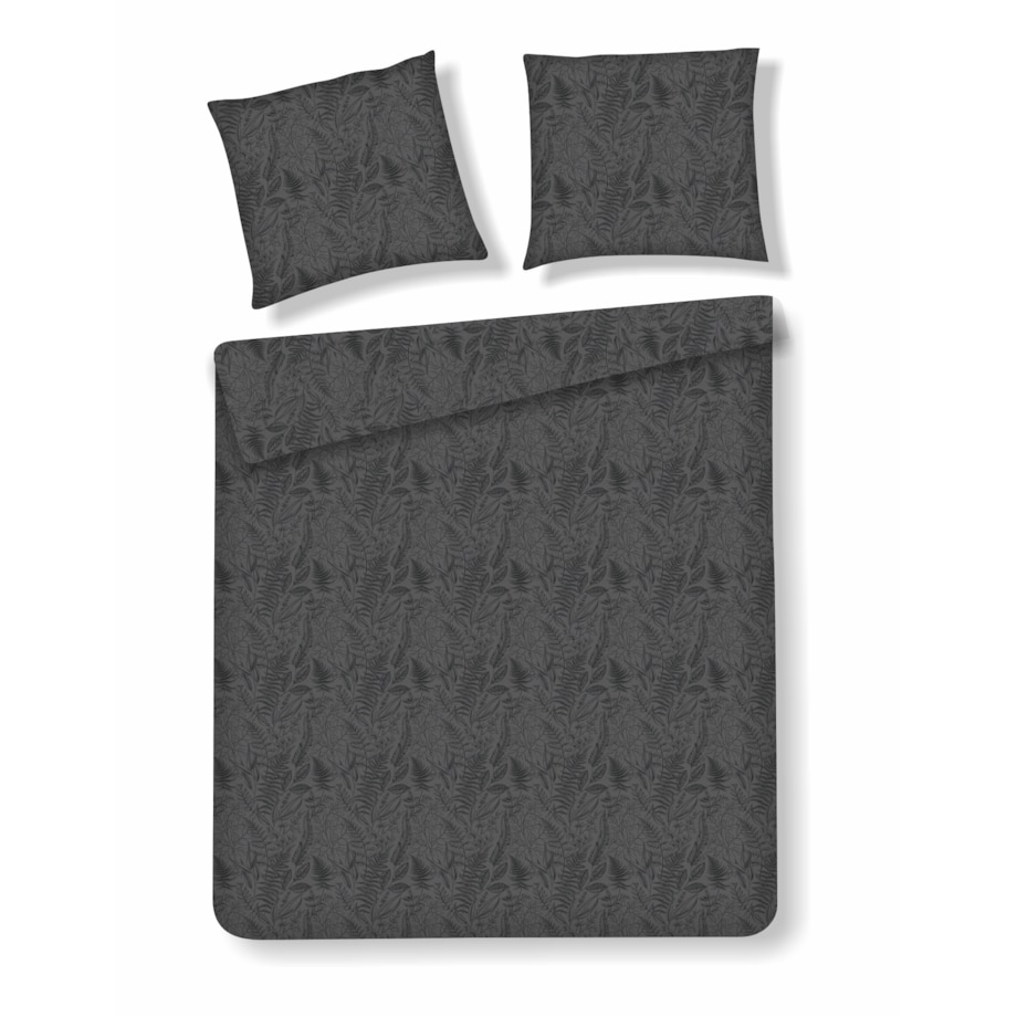 Pościel z bawełny satynowej Forzeta 160x200 cm z motywem roślinnym