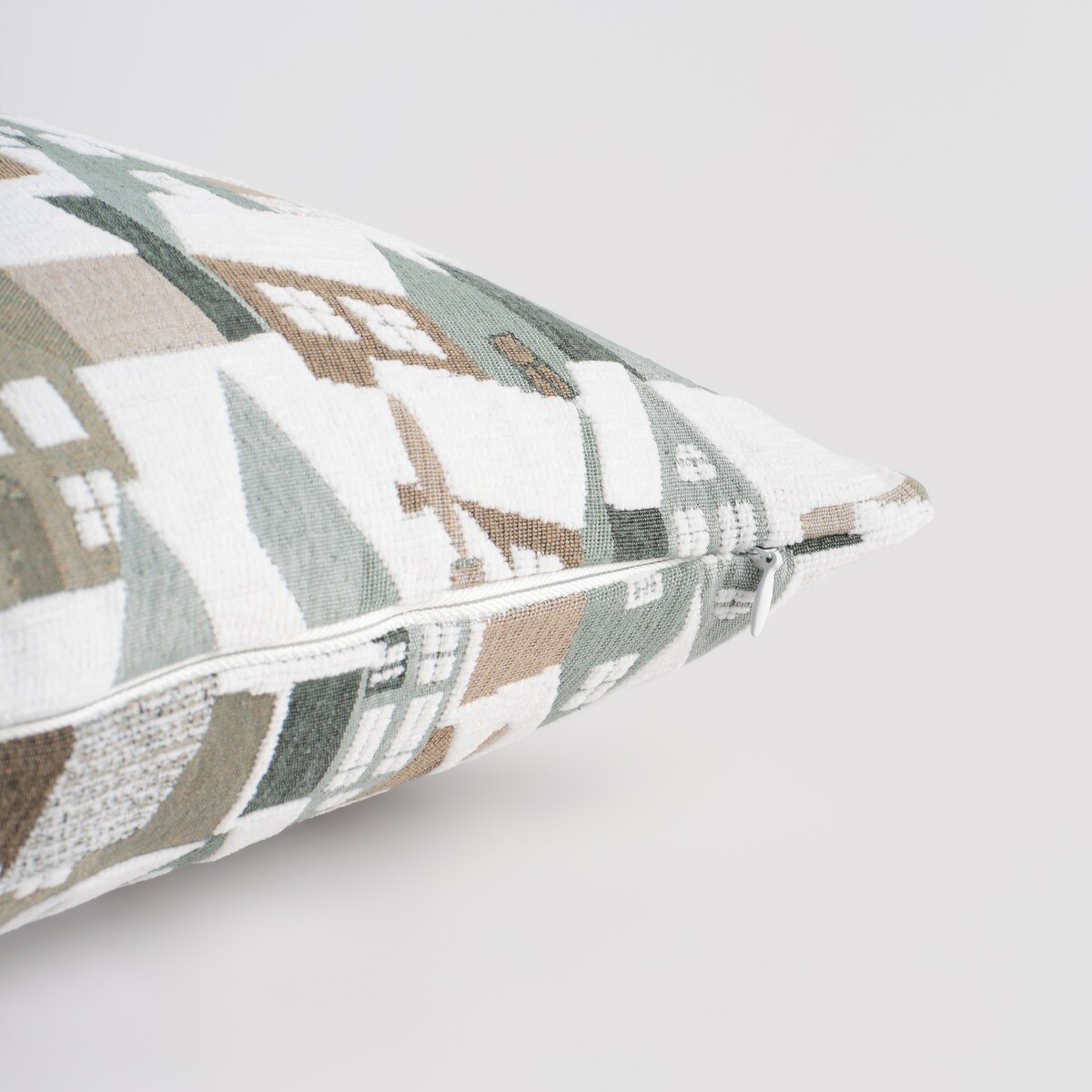 Poszewka Żakardowa Tromoso 45x45 cm z motywem domku