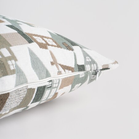 Poszewka Żakardowa Tromoso 45x45 cm z motywem domku