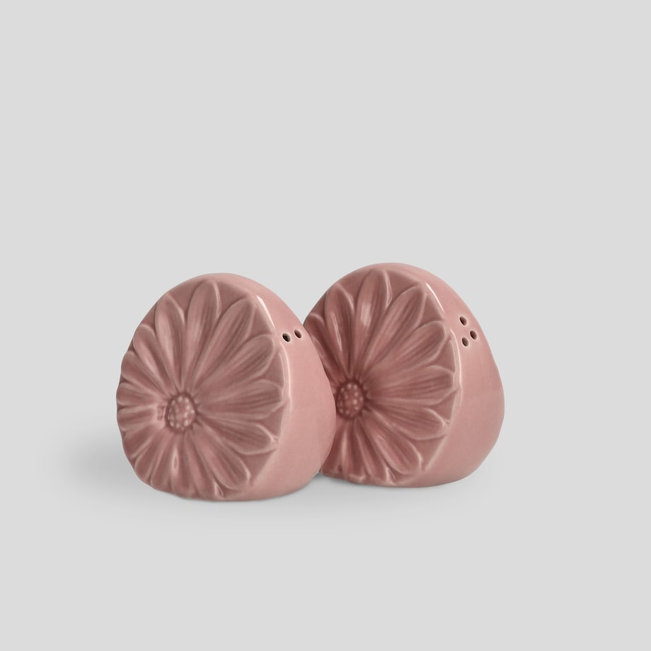 Solniczka I Pieprzniczka Sakuri z motywem kwiatowym