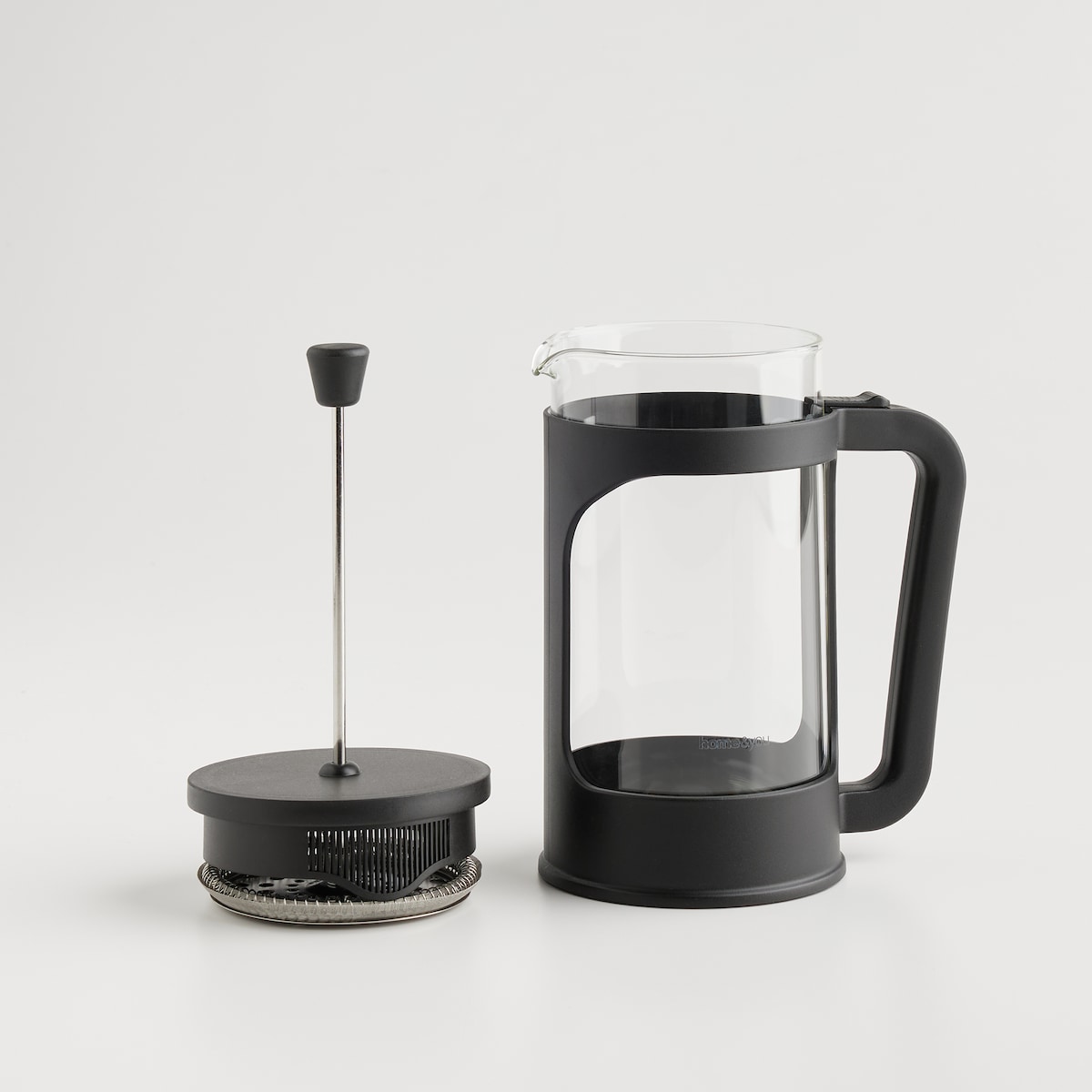 Funkcjonalny french press z wyjmowanym elementem szklanym Noira