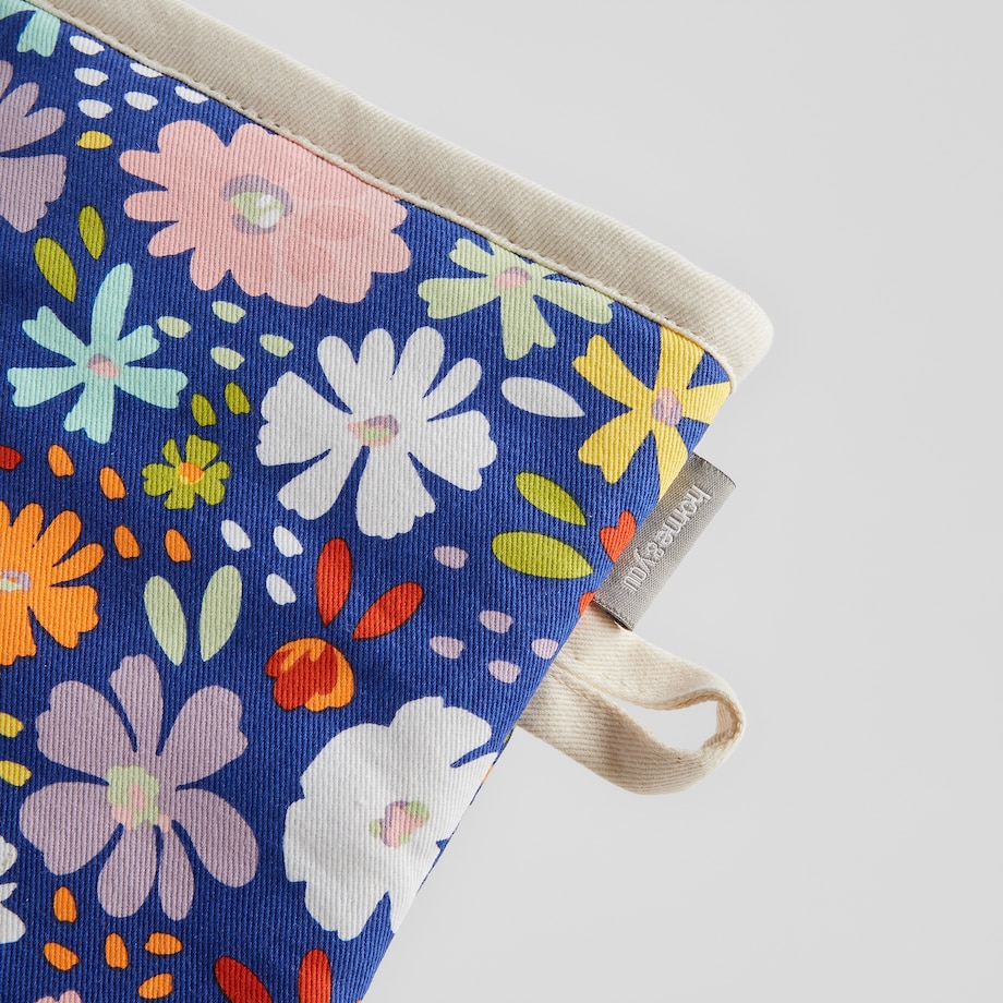 Łapka I Rękawica Bloomi 14x30 cm z motywem kwiatowym